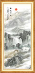 中堂画客厅山水画
