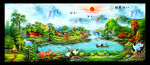 风景油画 