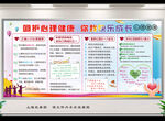呵护心理健康宣传栏