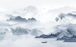 新中式背景墙