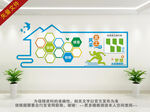 企业公司员工风采照片文化墙