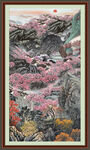 大厅山水画 