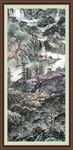 八方聚财山水 