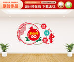石榴籽精神民族团结文化墙