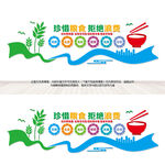 食堂文化墙