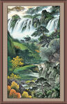 国画山水画