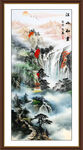 玄关山水画