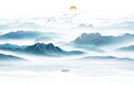 新中式水墨画