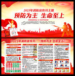 2023消防宣传月展板