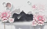 简约背景墙 