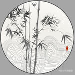 水墨竹子