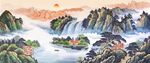 山水画