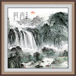 山水画 