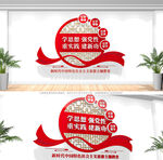 学思想强党性重实践建新功文化墙