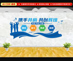 企业标语文化墙