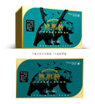 熊胆粉彩盒