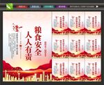 粮食安全展板