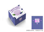 蓝莓慕斯蛋糕彩盒