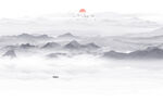 水墨山水图