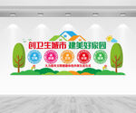 卫生城市文化墙