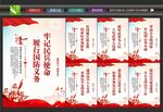 民兵展板