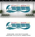 廉洁校园文化墙.