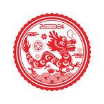 2024龙年窗花
