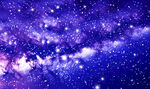 蓝紫色星空背景