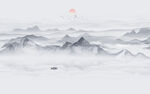 水墨山水画