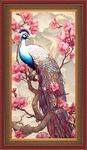 孔雀装饰画