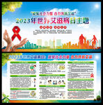 2023年世界艾滋病日宣传栏