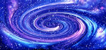 旋涡星空图