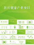绿色医疗健康产业项目汇报PPT