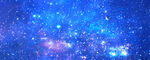 蓝色宇宙星空背景图