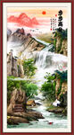 玄关山水画