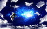 蓝天白云星空