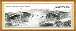 意境水墨画 新中式国画山水画