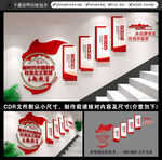 党建楼梯文化墙