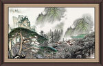 国画山水 