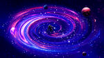 梦幻旋涡星空软膜