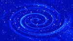 蓝色旋涡星系