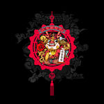 龙年春福挂饰