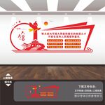 中青年党员干部党校文化墙