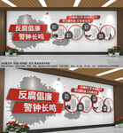 水墨素雅廉政文化墙