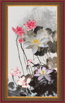 国画荷花