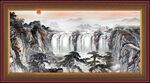 国画山水画