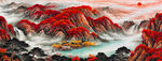 国画山水
