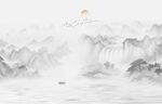 新中式水墨画