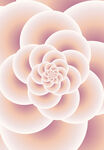 粉色3d花纹背景