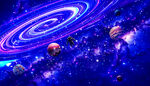 高清唯美宇宙旋涡星空